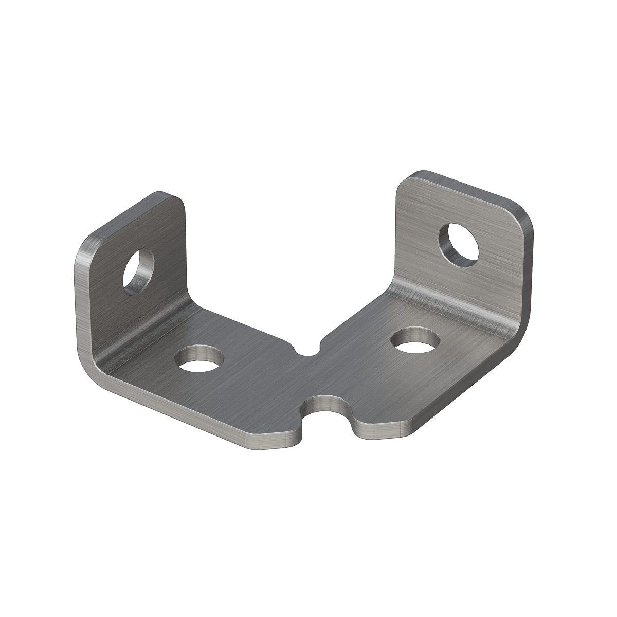 Klemvierkant Links 50x50x50 4 mm 