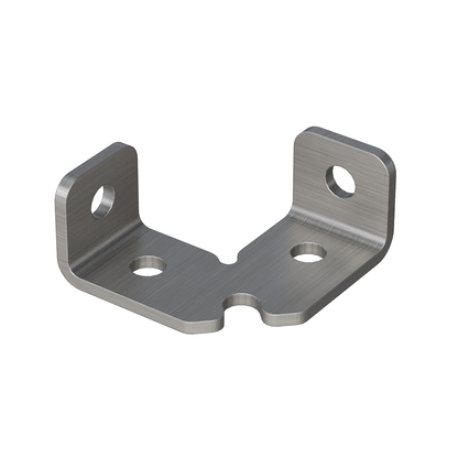 Klemvierkant Links 50x50x50 4 mm 
