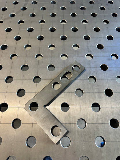 Squadra Piana 150x250 mm Ø28 10 mm