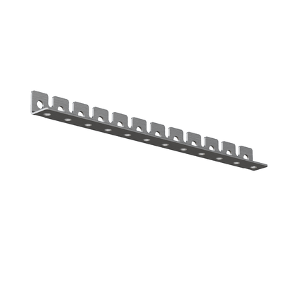 Perforated metal angle 590x50x50 4 mm