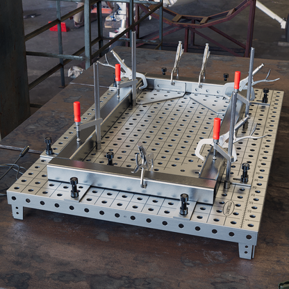 Lassentafelblad MasterPlat MAX 1200x800 met Hoekbeugels 