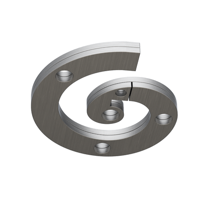 Template for bending metal items 01