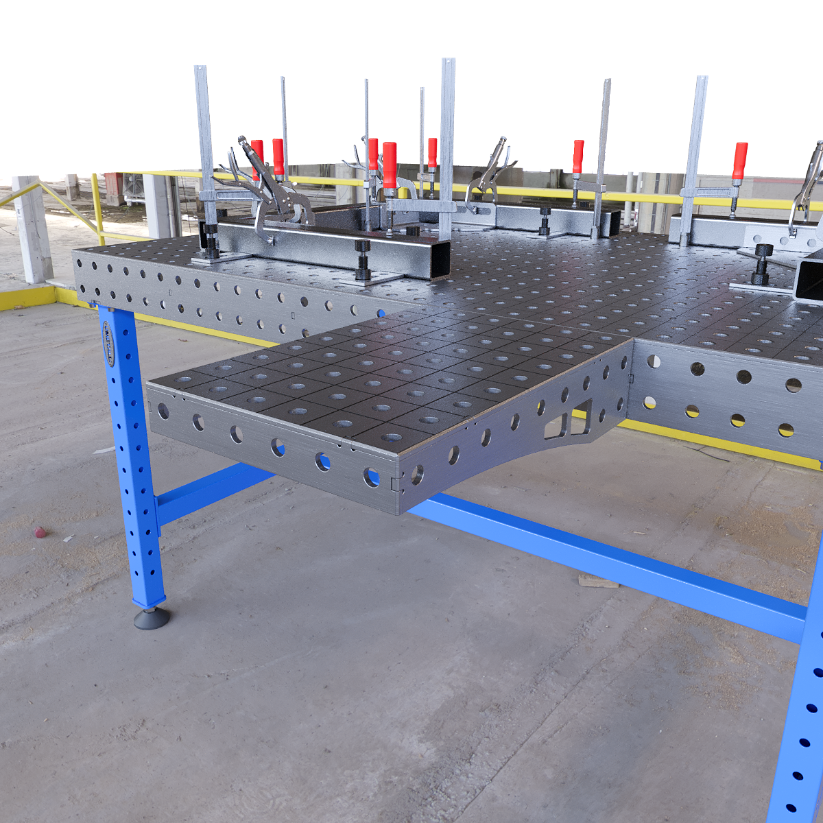 Lassentafeluitbreiding 450x300x100 6 mm 