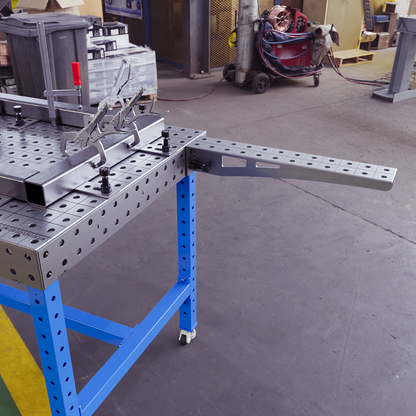 Las Tafel Uitbreiding 600x100x100 6 mm 