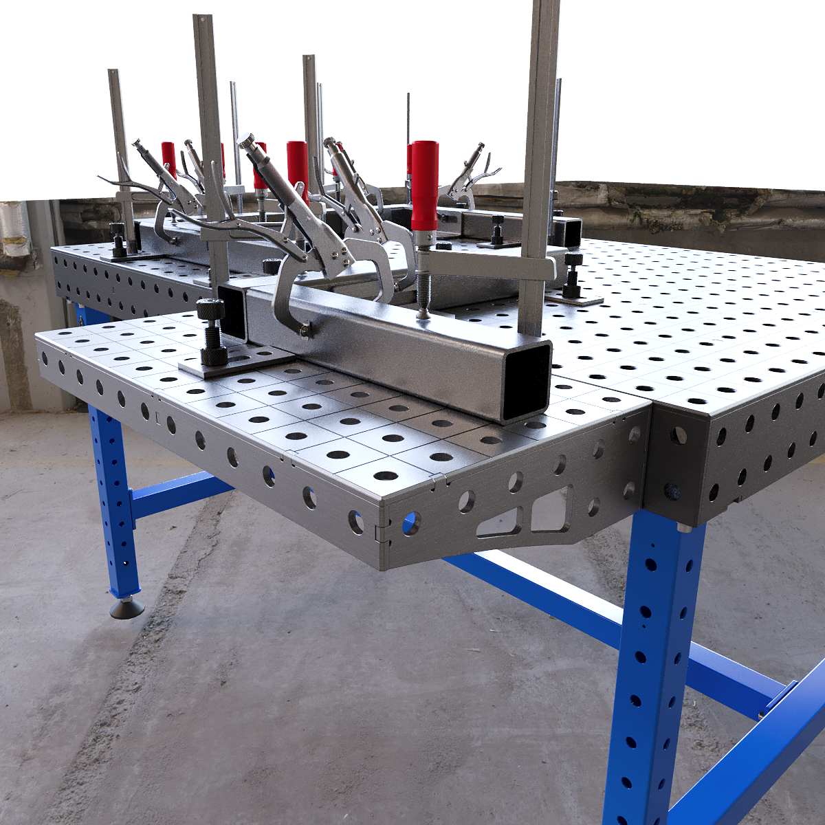Lassentafeluitbreiding 600x300x100 6 mm 