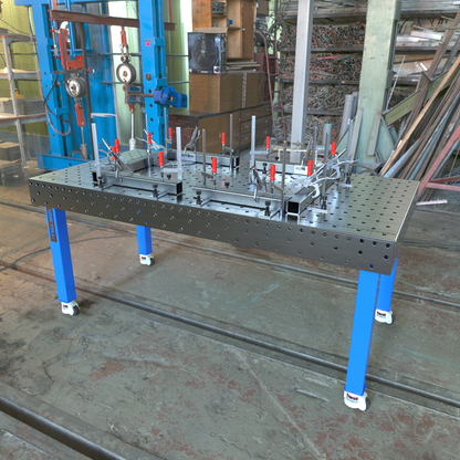 Welding Table PRO 10 2000x1000 Chess Mobile