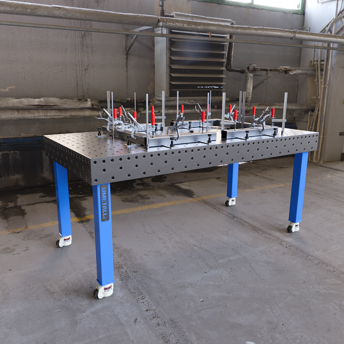 Welding Table PRO 10 2000x1000 Chess Mobile