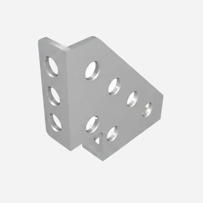 Clamping Square Right 250x250x60 10 mm Ø28