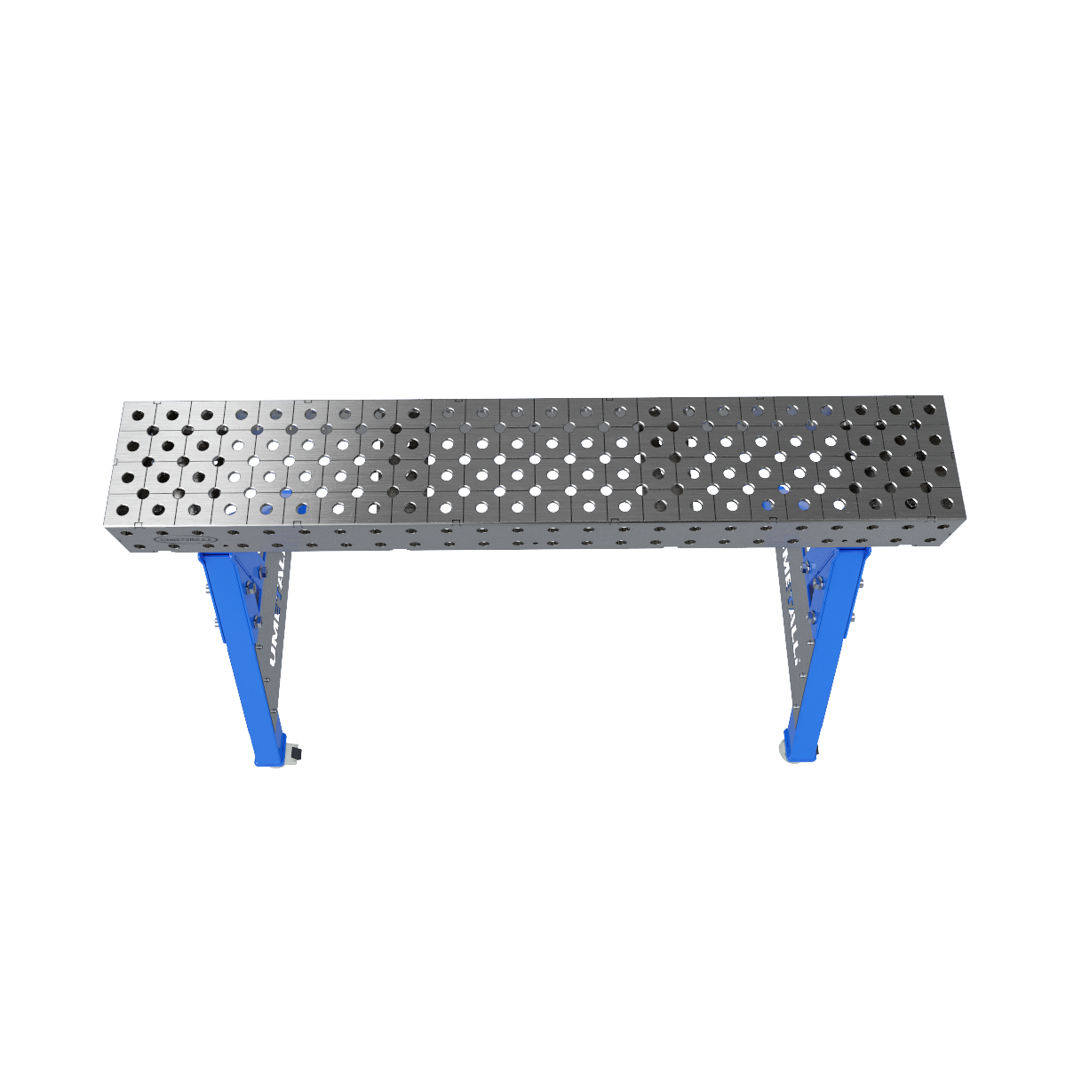 Lassupport 1200x200x100 op wielen 