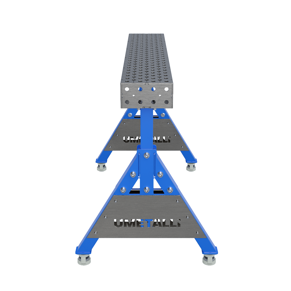 Lassupport 1200x200x100 op wielen 