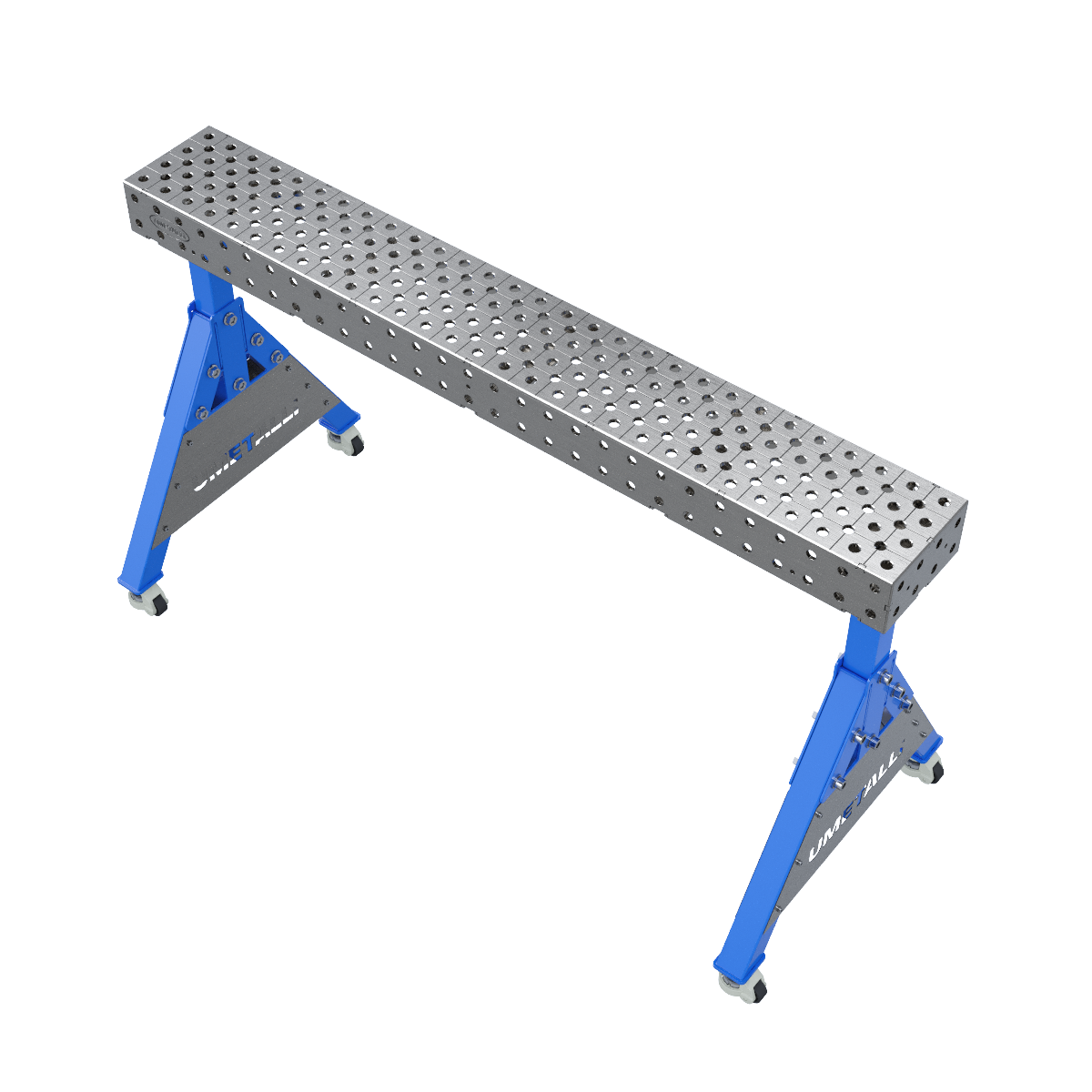 Lassupport 1450x200x100 op wielen 